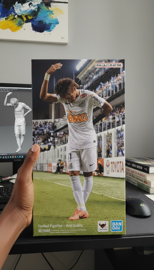 Neymar Jr. Collectible Figurine | Santos Celebration