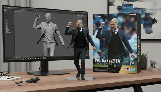 Pep Guardiola Collectible Figurine | Coach