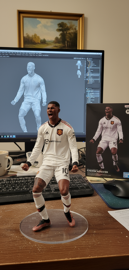 Marcus Rashford Collectible Figurine | Manchester United Celebration