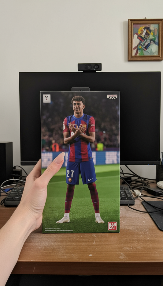 Lamine Yamal Collectible Figurine | Barcelona Celebration