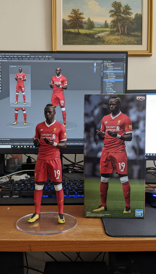 Sadio Mane Collectible Figurine | Liverpool Celebration