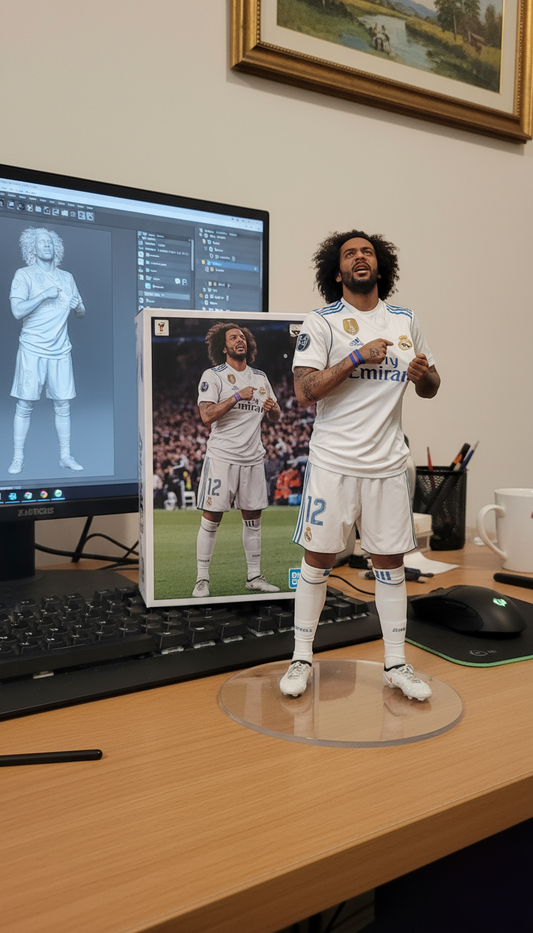 Marcelo Collectible Figurine | Real Madrid Celebration