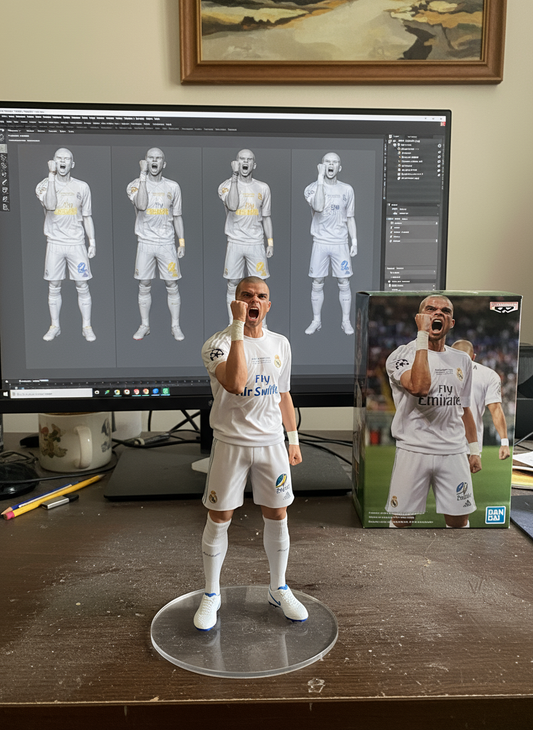 Pepe Collectible Figurine | Real Madrid Celebration