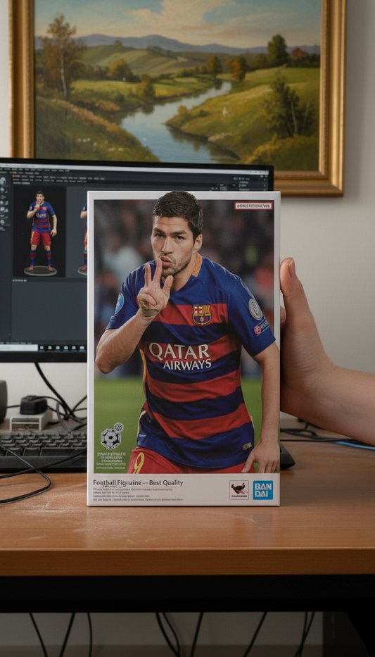 Luis Suarez Collectible Figurine | Barcelona Celebration