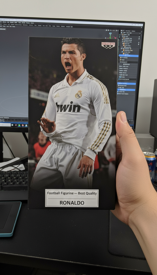 Cristiano Ronaldo Collectible Figurine | Real Madrid 2011/12 Kit