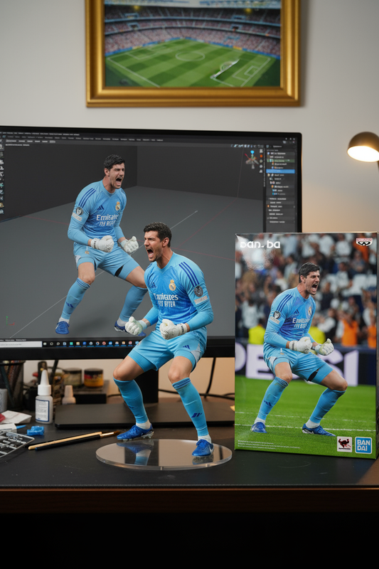 Tibot Courtoius Collectible Figurine | Real Madrid