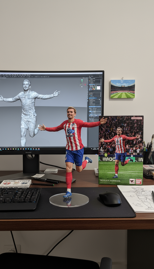 Antoine Griezmann Collectible Figurine | Atletico Madrid Celebration