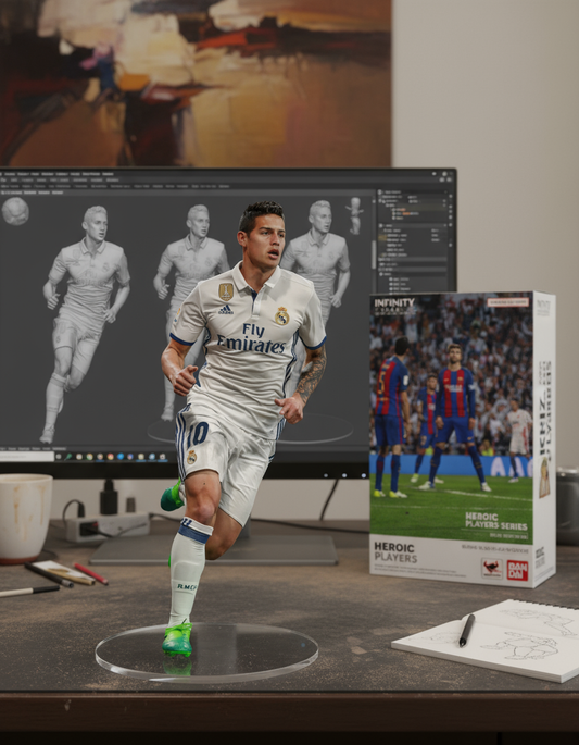 James Rodriguez Colectibille Figurine | Real Madrid