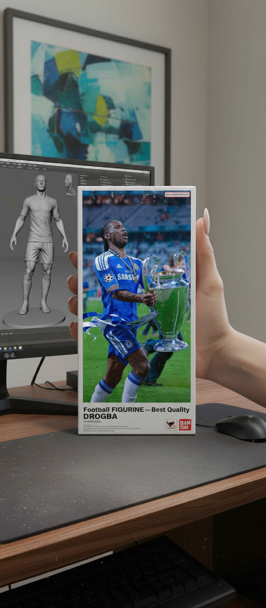 Didier Drogba Collectible Figurine | Chelsea Celebration