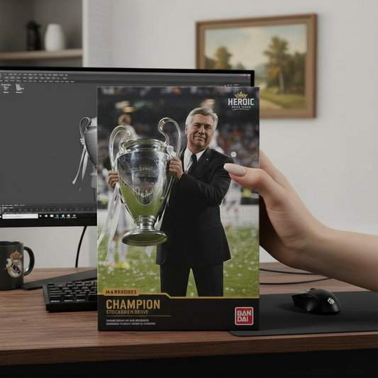 Carlo Ancelotti Collectible Figurine | Coach