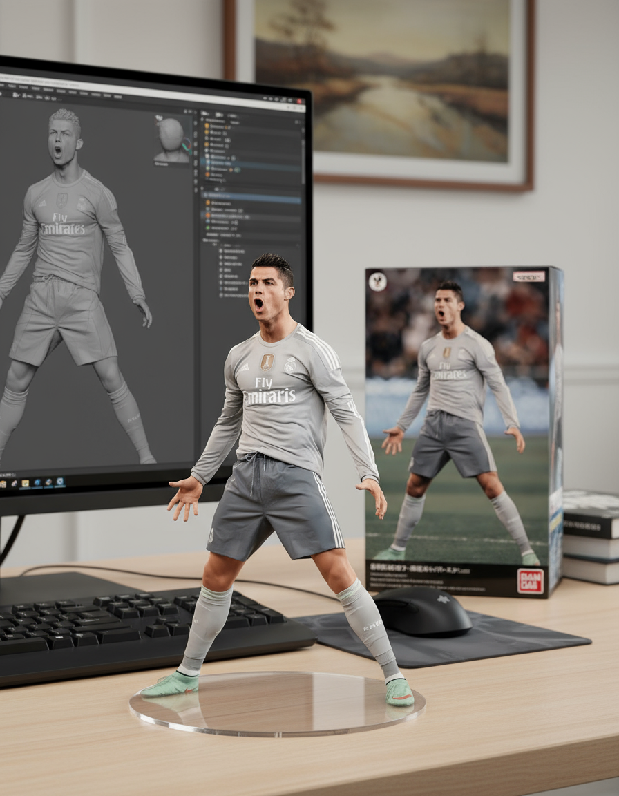 Cristiano Ronaldo Collectible Figurine | Real Madrid