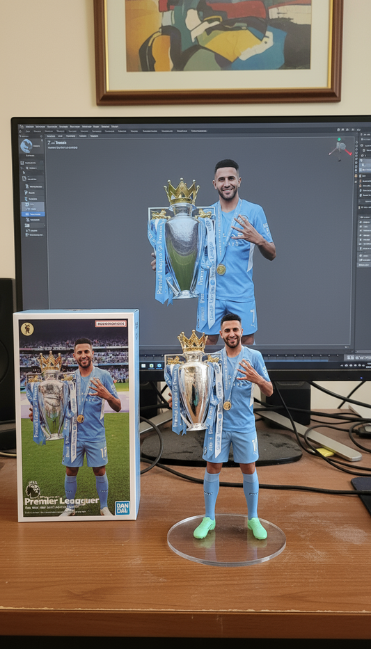 Riyad Mahrez Colectibille Figurine | Manchester City