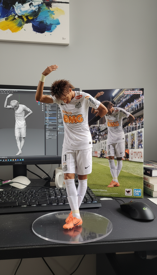 Neymar Jr. Collectible Figurine | Santos Celebration