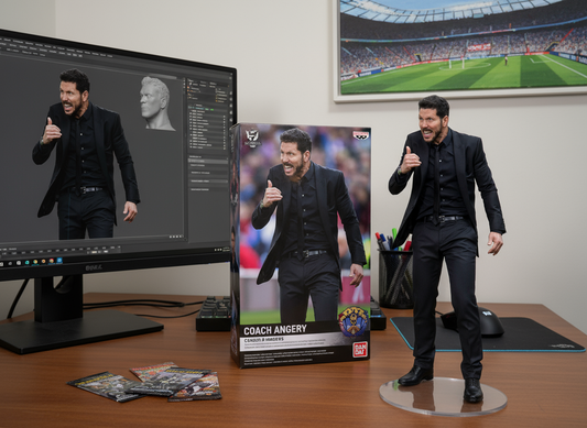 Diego Simeone Collectible Figurine | Athletico Madrid Coach