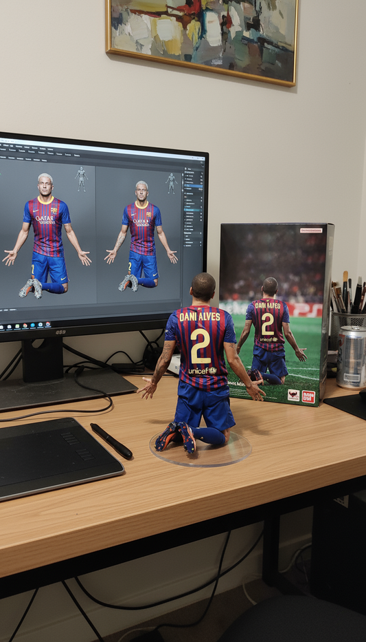 Dani Alves Colectibille Figurine | FC Barcelona