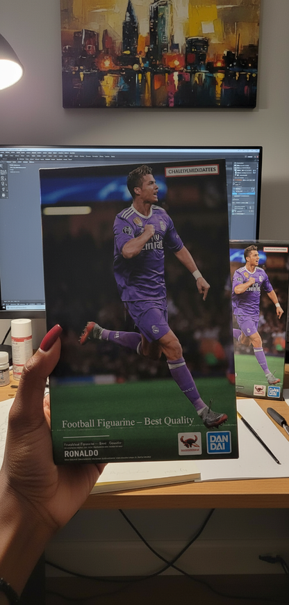 Cristiano Ronaldo Collectible Figurine | Real Madrid Celebration