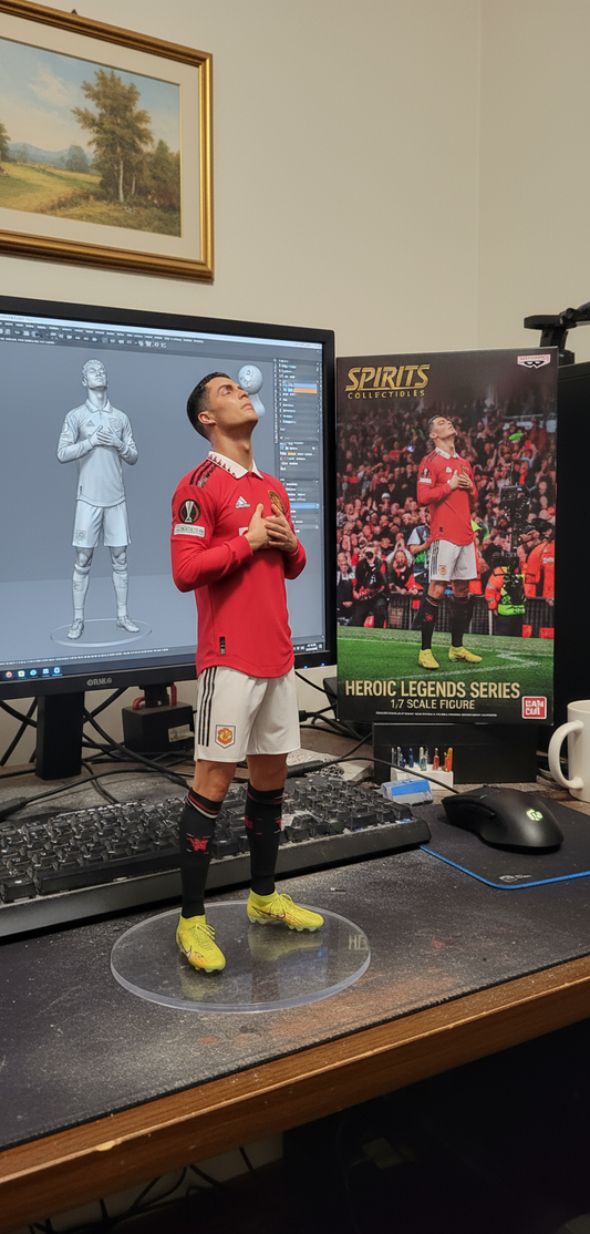 Cristiano Ronaldo Collectible Figurine | Manchester United Celebration