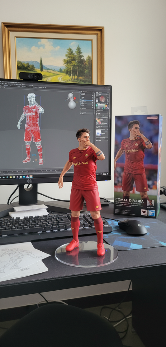 Paulo Dybala Collectible Figurine | AS ROMA