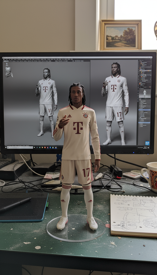 Michael Olise Colectibille Figurine | Bayern Munich