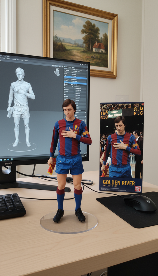 Johan Cruyff Colectibille Figurine |  FC Barcelona