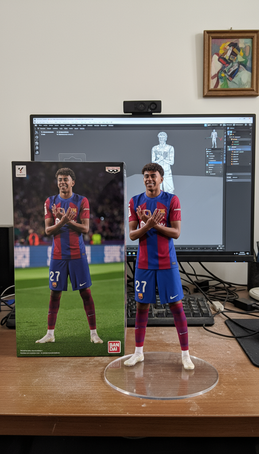 Lamine Yamal Collectible Figurine | Barcelona Celebration