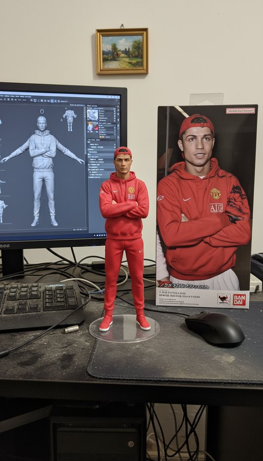 Cristiano Ronaldo Colectibille Figurine |  Manchester United