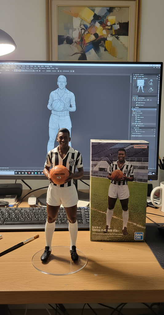 Pele Colectibille Figurine | Santos FC