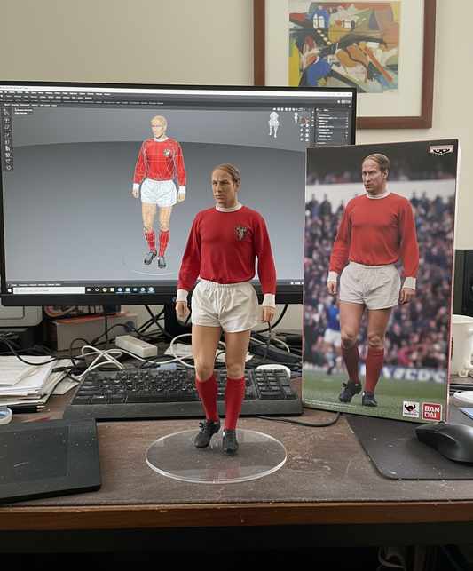 Bobby Charlton Colectibille Figurine | Manchester United