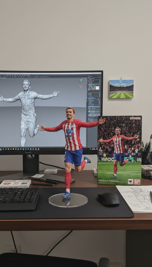 Antoine Griezmann Collectible Figurine | Atletico Madrid Celebration