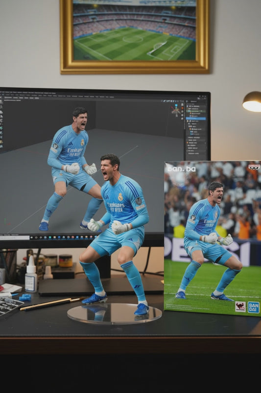 Tibot Courtoius Collectible Figurine | Real Madrid