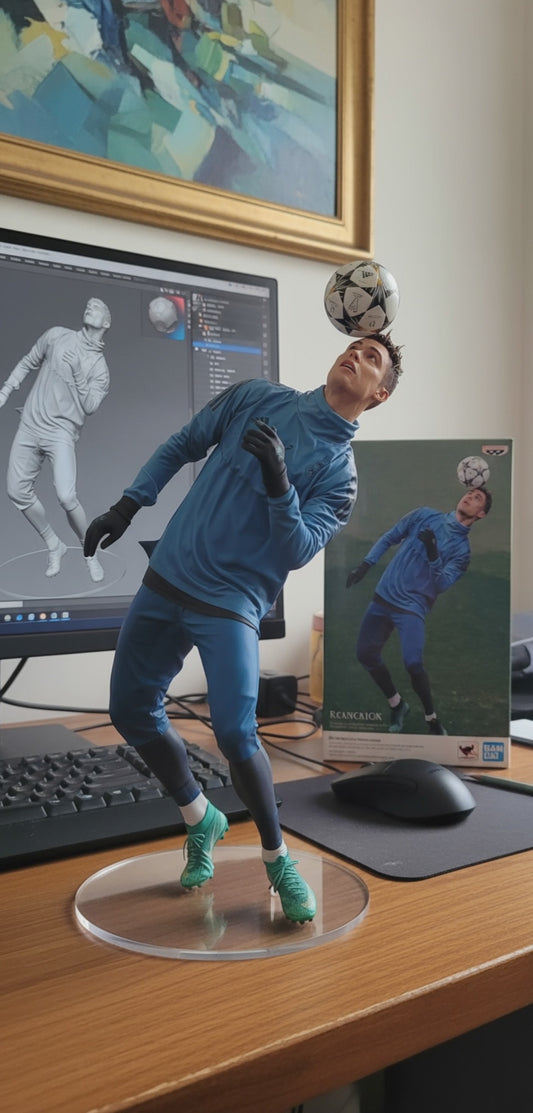 Cristiano Ronaldo Collectible Figurine | Real Madrid Training