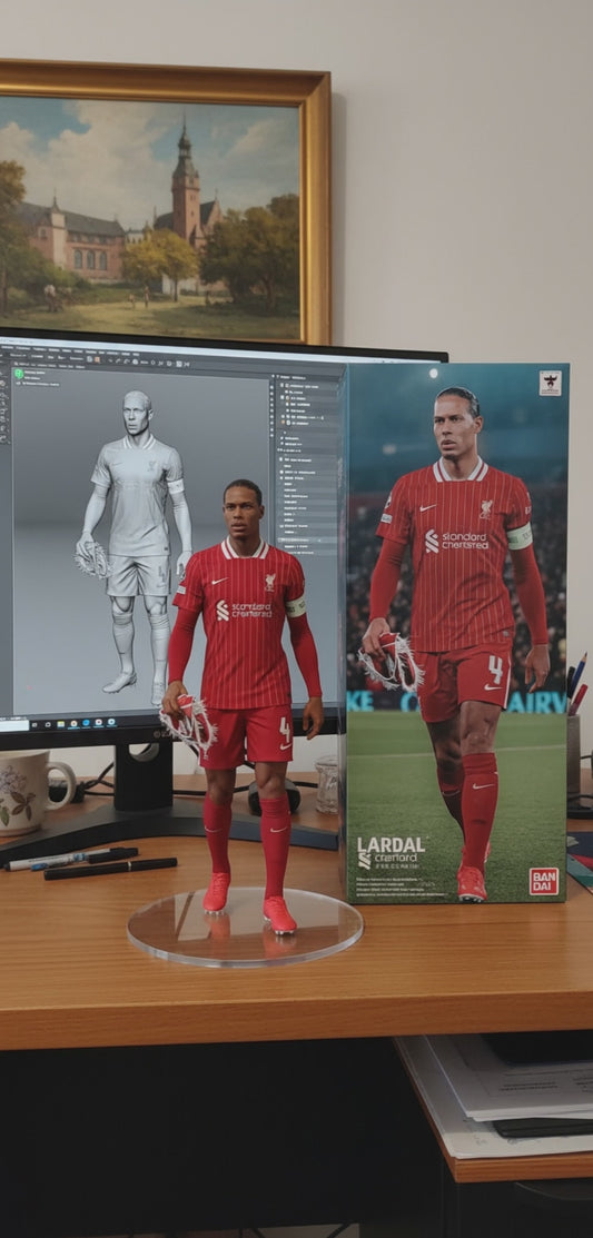 Virgil Van Dijk Collectible Figurine | Liverpool Kit