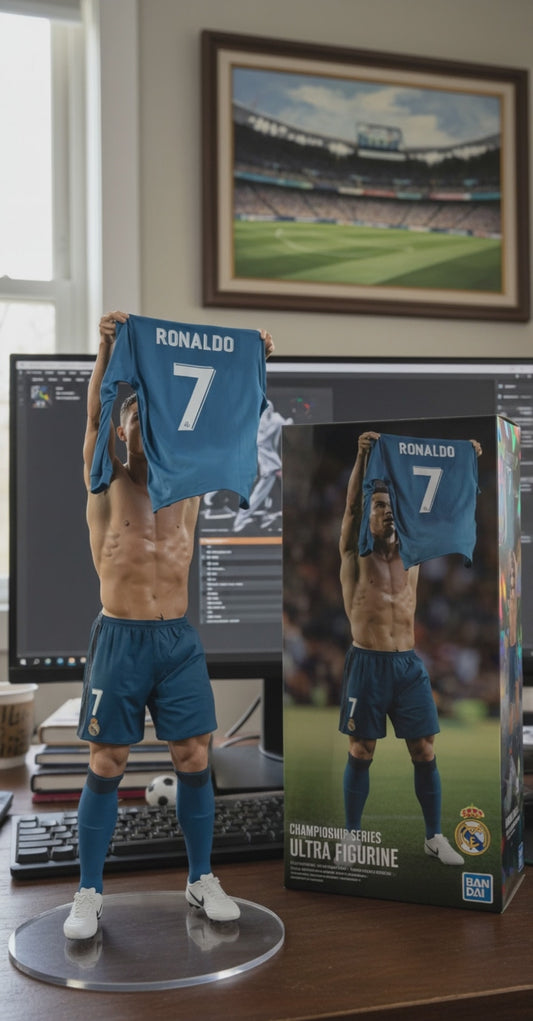 Cristiano Ronaldo Figurine | "The Celebration" Real Madrid 2016/17 Kit