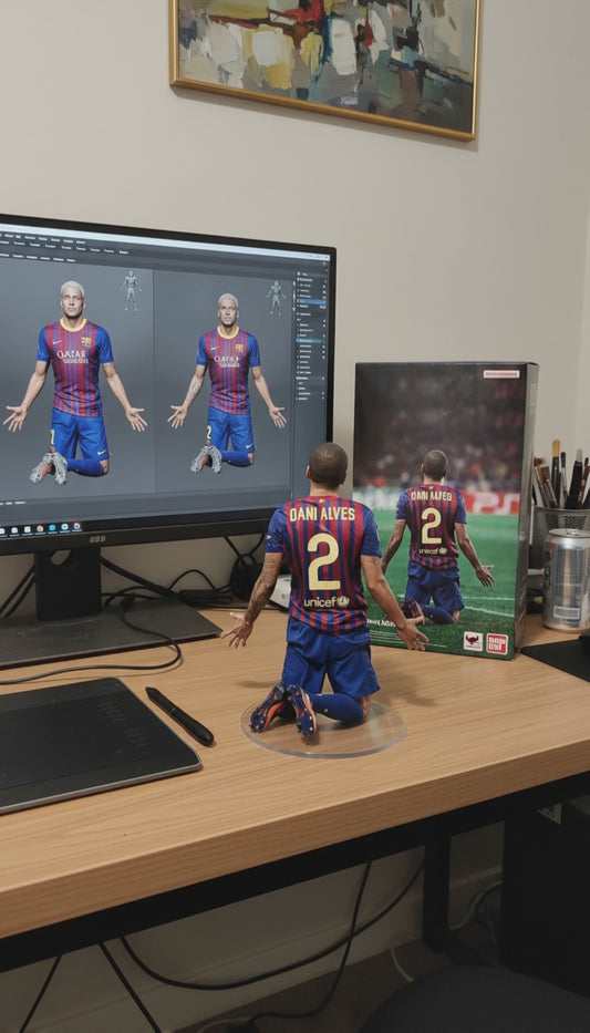 Dani Alves Colectibille Figurine | FC Barcelona