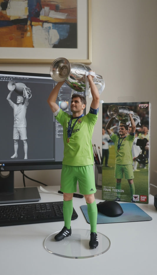 Iker Casillas Collectible Figurine | Real Madrid Celebration