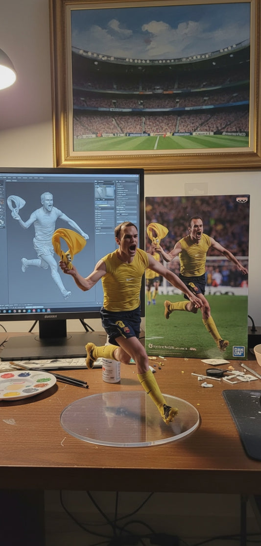 Andres Iniesta Collectible Figurine | Spain