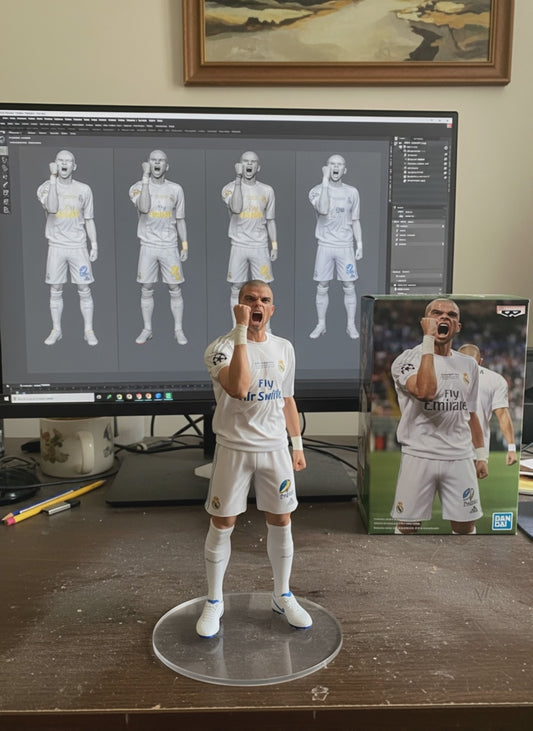 Pepe Collectible Figurine | Real Madrid Celebration